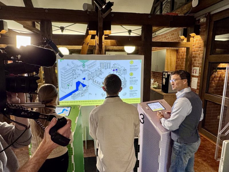 Aktionslabor redaktionelle Gesellschaft – interaktives Spiel